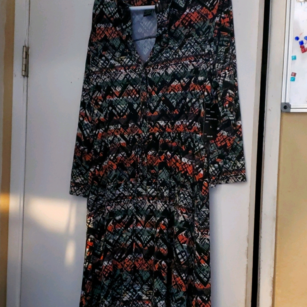 Black Cinched Dress at the waist